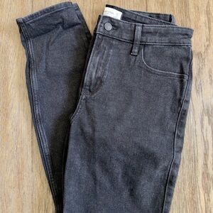 Abercrombie & Fitch Skinny High Rise - Black
